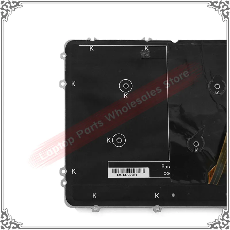 Оригинальная Черная американская клавиатура для DELL Precision M3800 XPS 15-9530 9530 клавиатура на замену с подсветкой