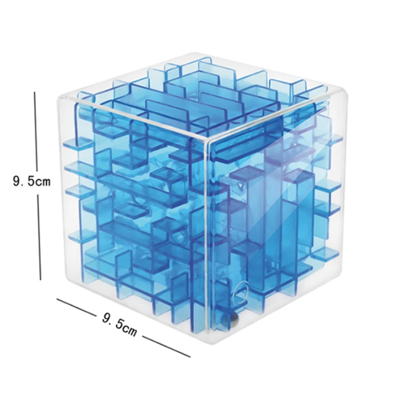 Креативный магический Интеллектуальный пазл 3D Хрустальный лабиринт кубик игра