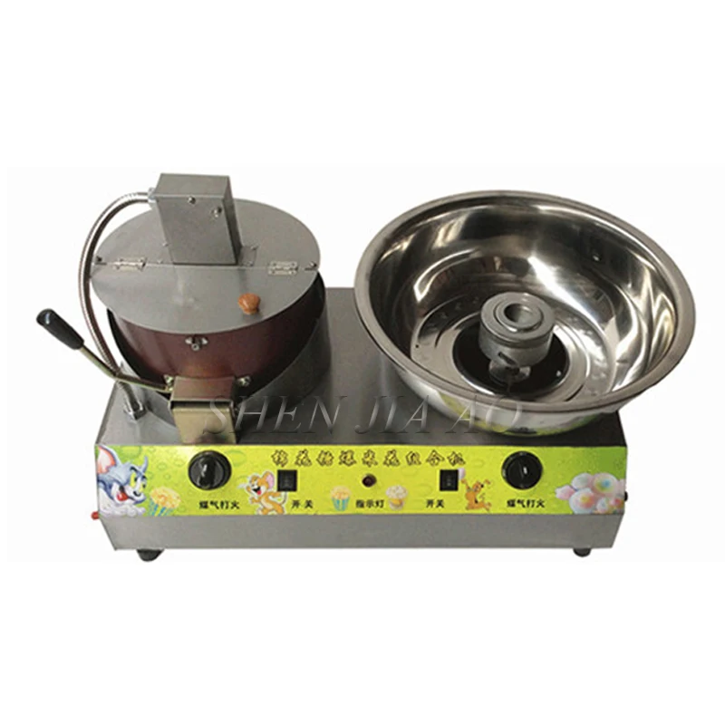 Аппарат для изготовления попкорна аппарат сладкой ваты BD-15 и 1 шт. обновленная