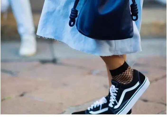 2019 женские модные сетчатые короткие носки кроссовки высокие уличные Ретро