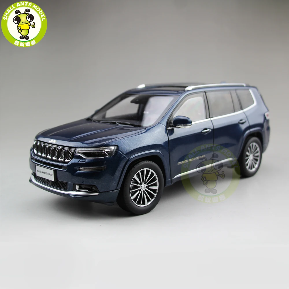 1/18 Grand Commander литой металлический Автомобиль Suv модель коллекции подарок синий