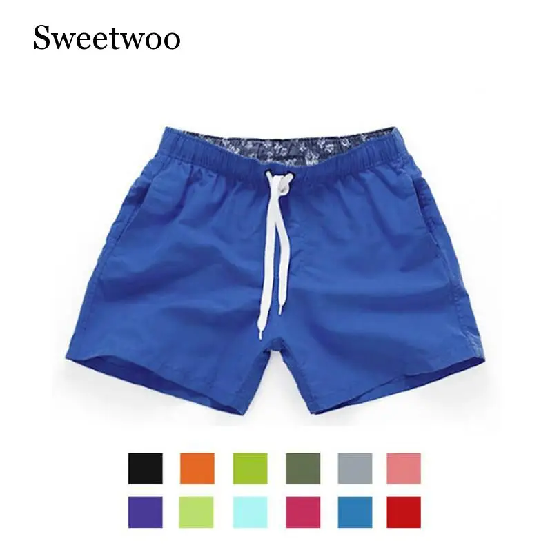 

2019 Pocket Quick Dry Swimming Shorts For Men Swimwear Man Swimsuit Swim Trunks Summer Bathing Beach Wear Surf Boxer Brie