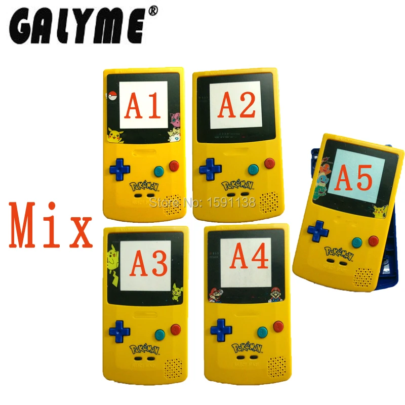 5 шт./лот Передняя желтая задняя синяя Оболочка Чехол карманный Elf экран объектив