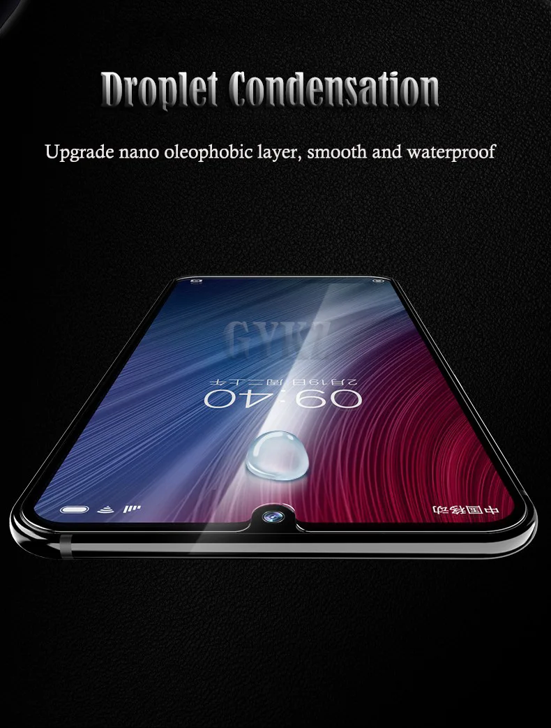 GYKZ2pcs полноэкранное закаленное стекло для huawei P30 lite P30 анти Blu-Ray полное покрытие Защитная стеклянная пленка для Huaiwe P30 lite