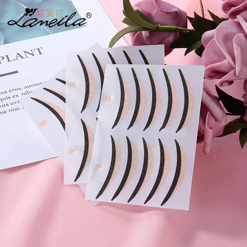 LAMEILA пасты 2 с цветом кожи + черная бумага кошачий глаз Макияж двойное веко