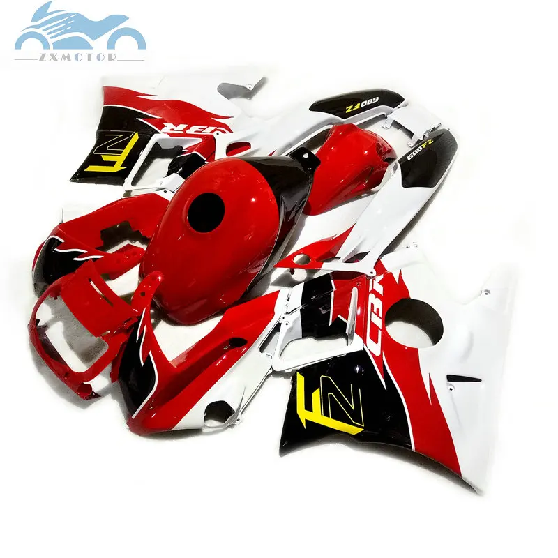 Кузов для HONDA CBR 600 F2 комплекты обтекателей 1991 1992 1993 1994 комплект мотоциклов Красный
