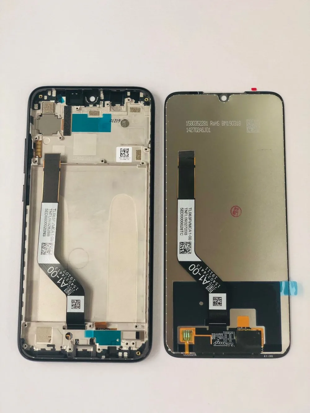 100% оригинал для Xiaomi Redmi Note 7 ЖК-дисплей сенсорный экран дигитайзер сборка Note7 10