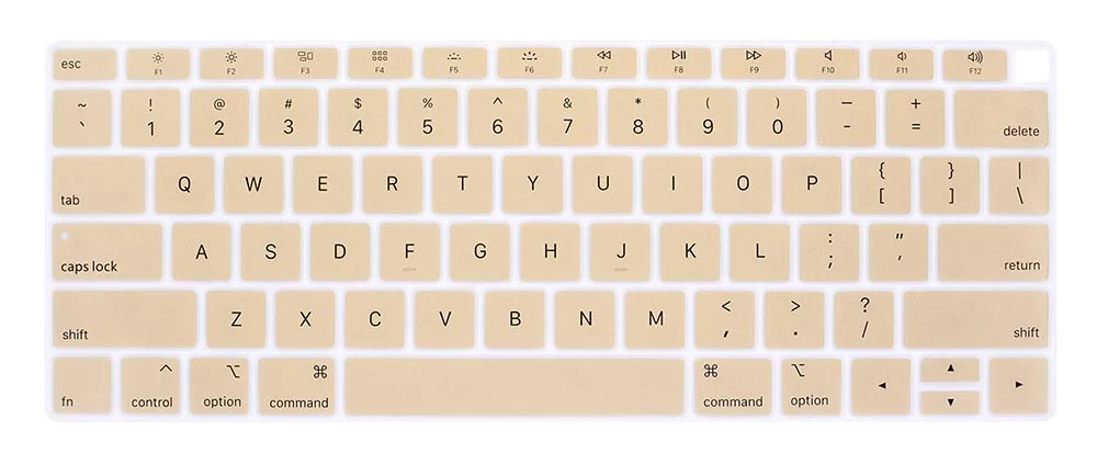 Redlai силиконовый мягкий ТПУ Клавиатура чехол для Apple MacBook новейший Air 13 A1932 Английский алфавит клавиатура кожа протектор