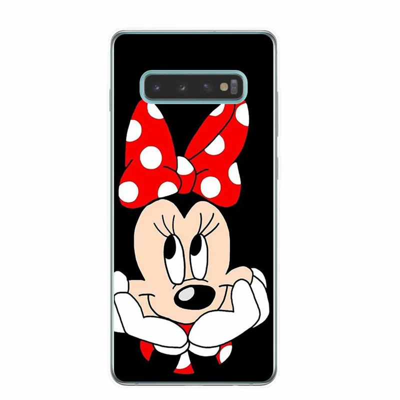 T6274 Милые чехлы с Минни Маус для samsung S6 S7 Edge S8 S9 S10 Plus Lite 5G S10e мягкая задняя крышка из ТПУ Fundas Capa чехол для телефона - Цвет: T6274
