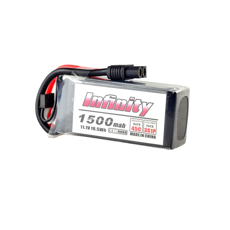 Батарея Infinity 3S 11 1 В 1500 мАч 45C Графен LiPo SY60 XT60 T разъем для радиоуправляемого