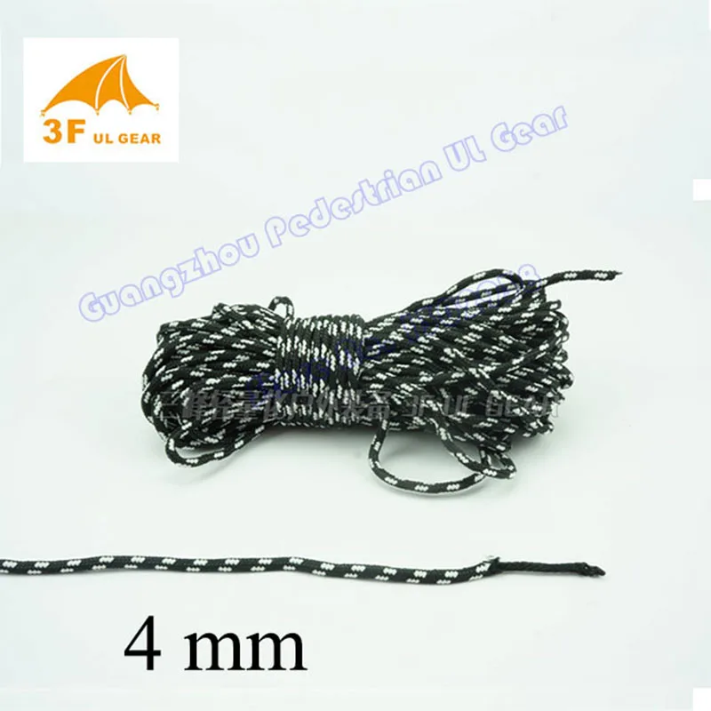 3F ul диаметр шестерни 4 мм 20 метров открытый кемпинг палатка направляющая веревка |