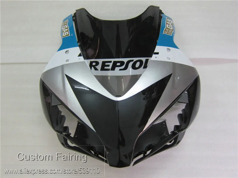 Литья под давлением топ продаж обтекатель комплект для CBR1000RR 2004 2005 серебряные