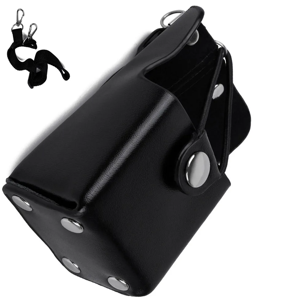 Estojo de Couro para Motorola Gp328plus Super Qualidade Titular Gp388 Etc Walkie Talkie Rádio Portátil Case Gp338plus Gp344