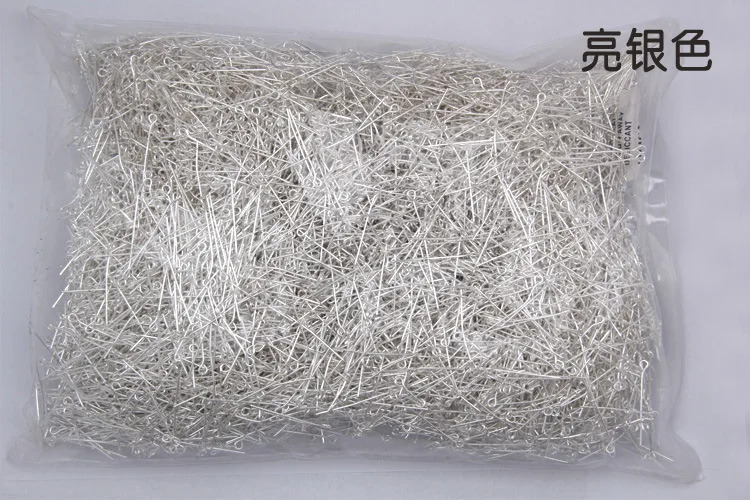 9 образные белые к/черные/бронзовые/золотые шпильки с головкой 1000 шт. 18 40 мм