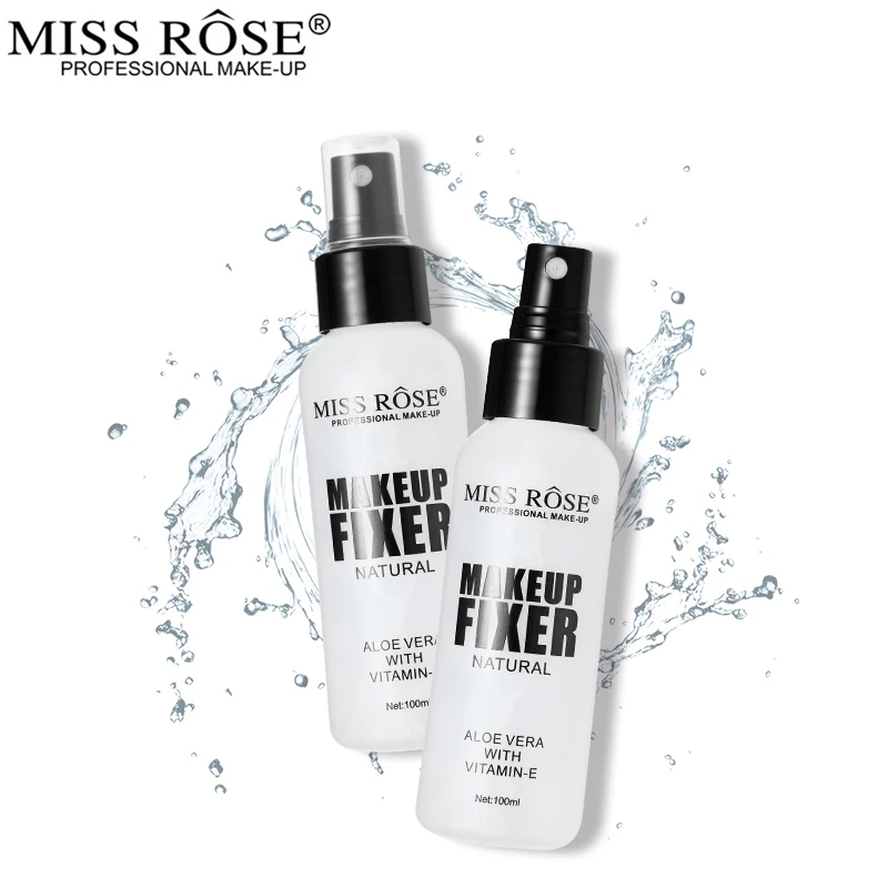 Miss Rose Setting Spray матовая основа для макияжа лица фиксатор увлажняющий освежающий стойкая основа для лица макияж 100 мл