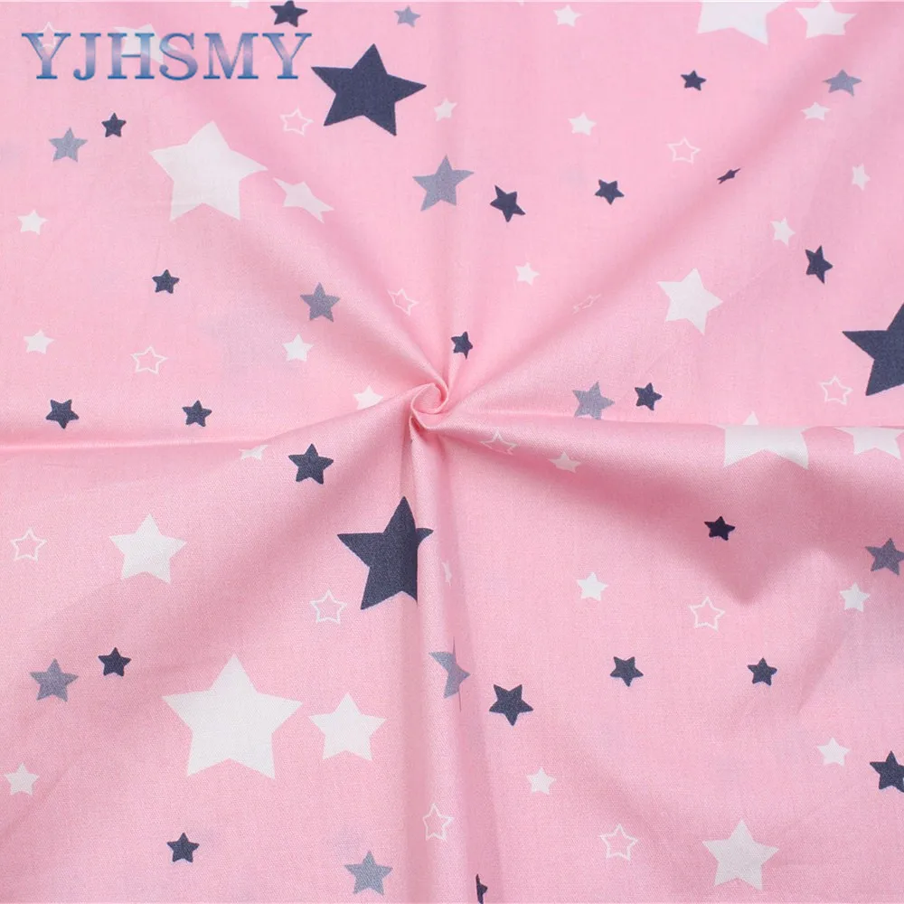 YJHSMY 177282 хлопковая ткань серии Star ширина 50x160 см/шт набор постельного белья ручной