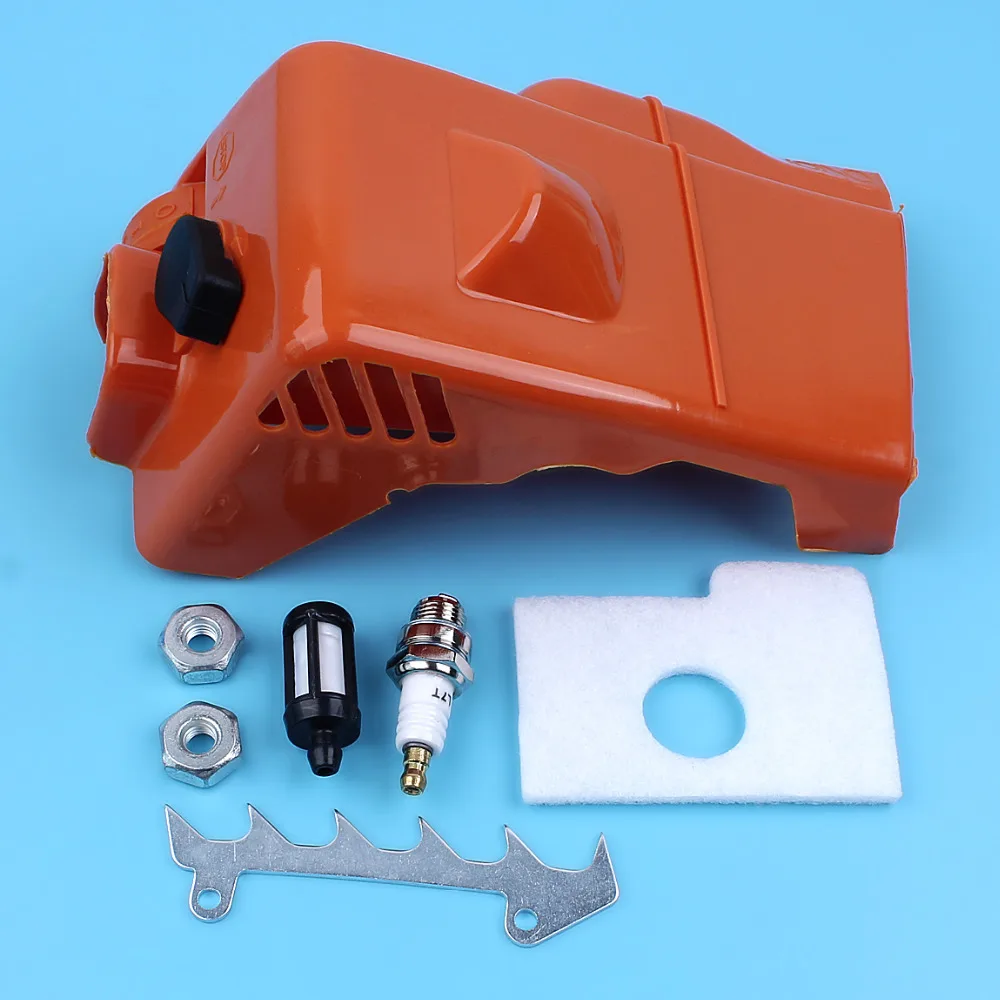 Топ двигателя кожух цилиндр крышка воздушного фильтра для STIHL 017 018 MS170 MS180 MS 170 180 бензопила запасные Запчасти