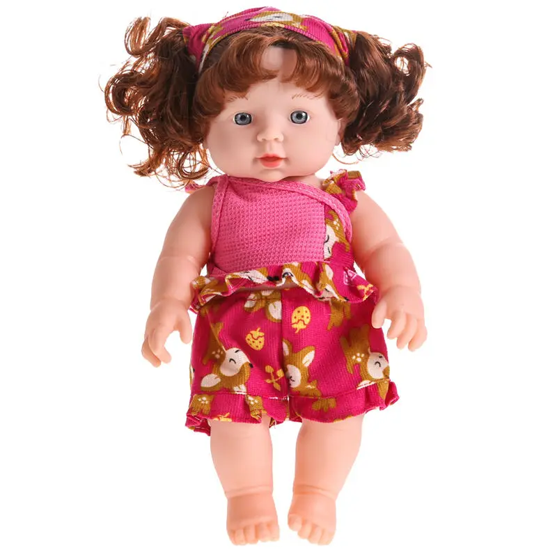 Baby Kids Reborn Doll мягкий винил силикон реалистичный звук смех плач детская игрушка для