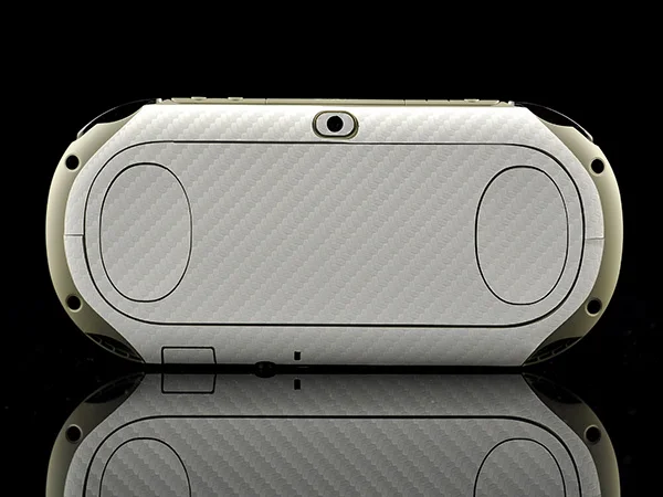 Белая виниловая наклейка для кожи из углеродного волокна Защитная пленка Sony PS vita