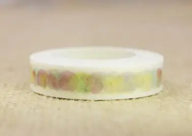 

2PCS Lovely Bubble cup flower washi tape DIY decoration Scrapbooking Sticker Label Masking Tape School Office Supply