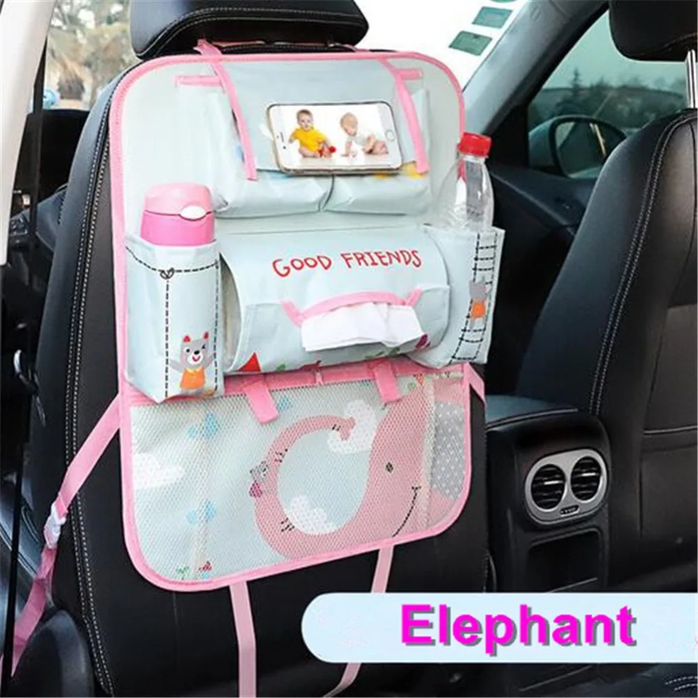 Мультяшный автомобильный органайзер сумка для хранения Стайлинг чехол телефона