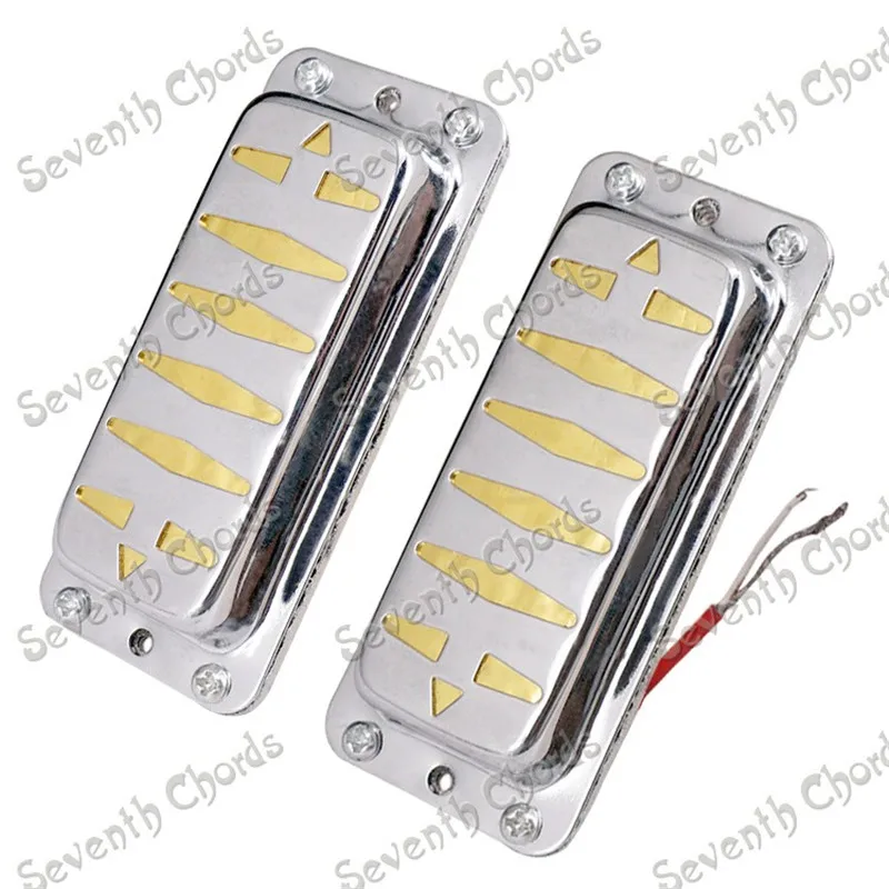 Набор аксессуаров для гитары из хромированной латуни 6 струн 2 шт.|pickup humbucker|guitar