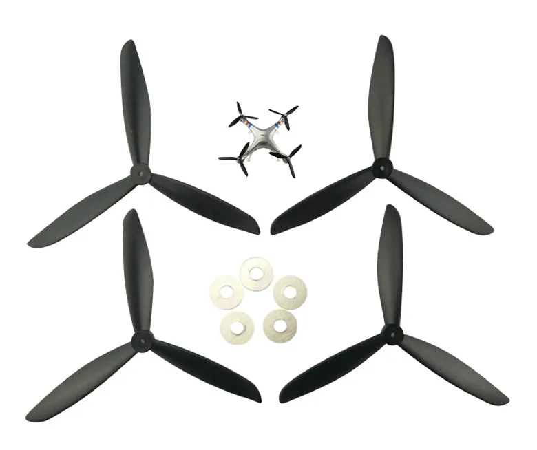 SYMA X8 X8C X8G X8W X8HC X8HW оси самолетов части Черные Лопасти пропеллера обновления|propeller