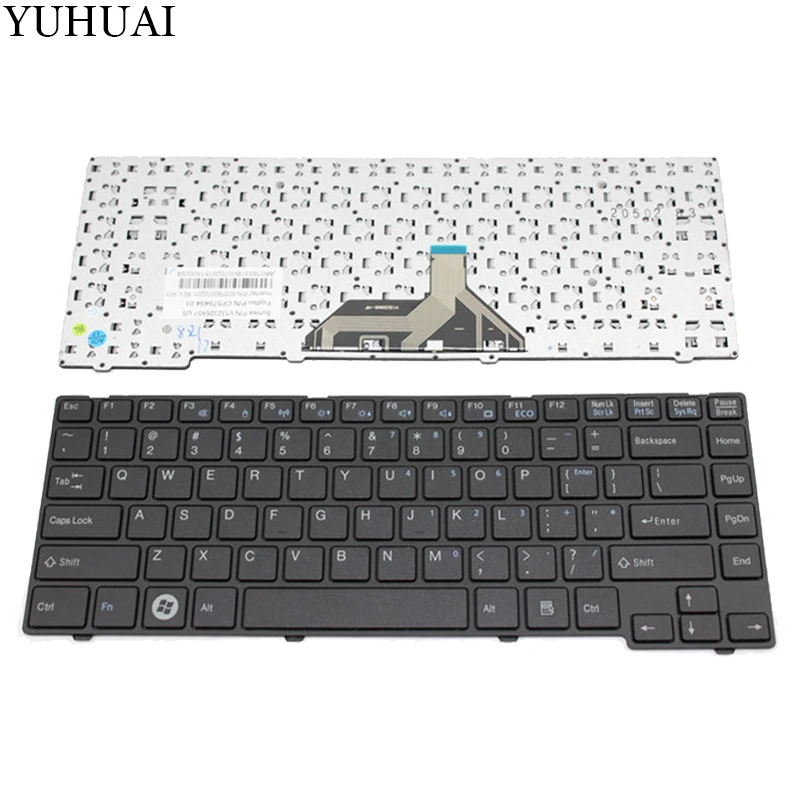 Новая клавиатура для ноутбука в США FUJITSU LifeBook UH572 UH55 UH574 UH554 QWERTY US keyboard