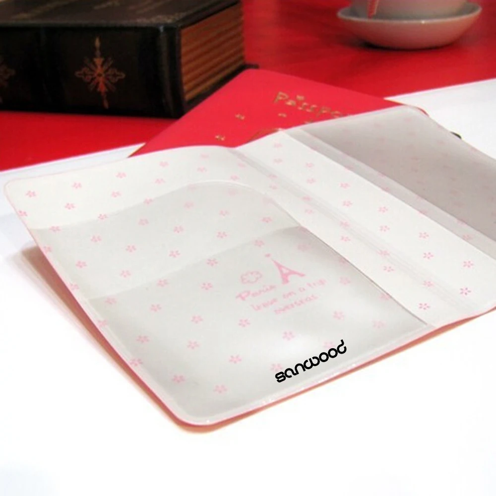 2016 новый дизайн простой путешествия ID Держатель карты кожи искусственной