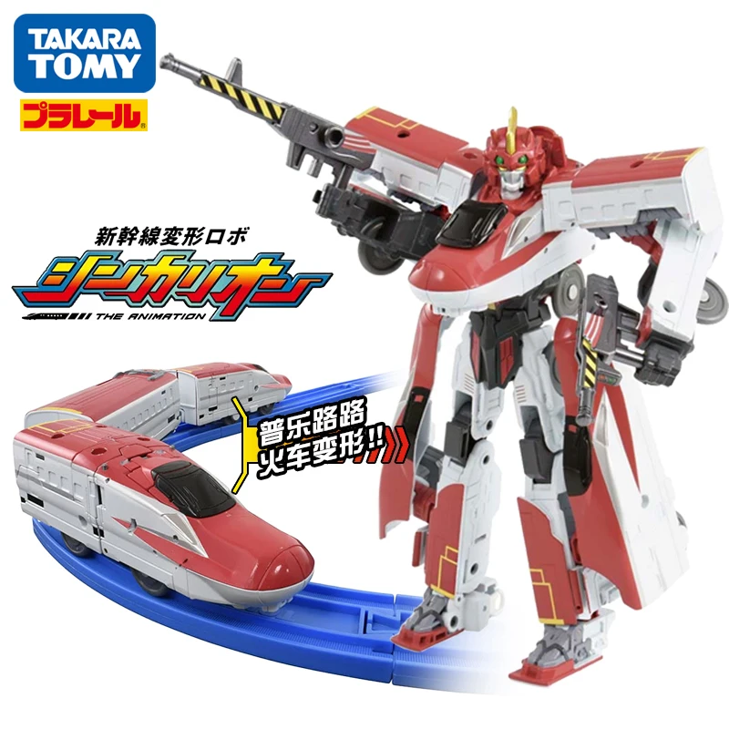 Takara Tomy Plarail Shinkansen Shinkarion E6 Komachi робот деформации DXS02 игрушечный поезд Новинка| |