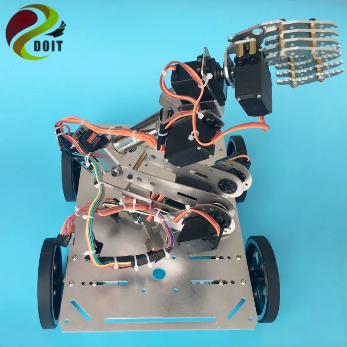 

Цельнометаллическое автомобильное шасси C600 4WD, конструкция из алюминиевого сплава, интеллектуальная Автомобильная Мобильная платформа робота для Arduino «сделай сам»