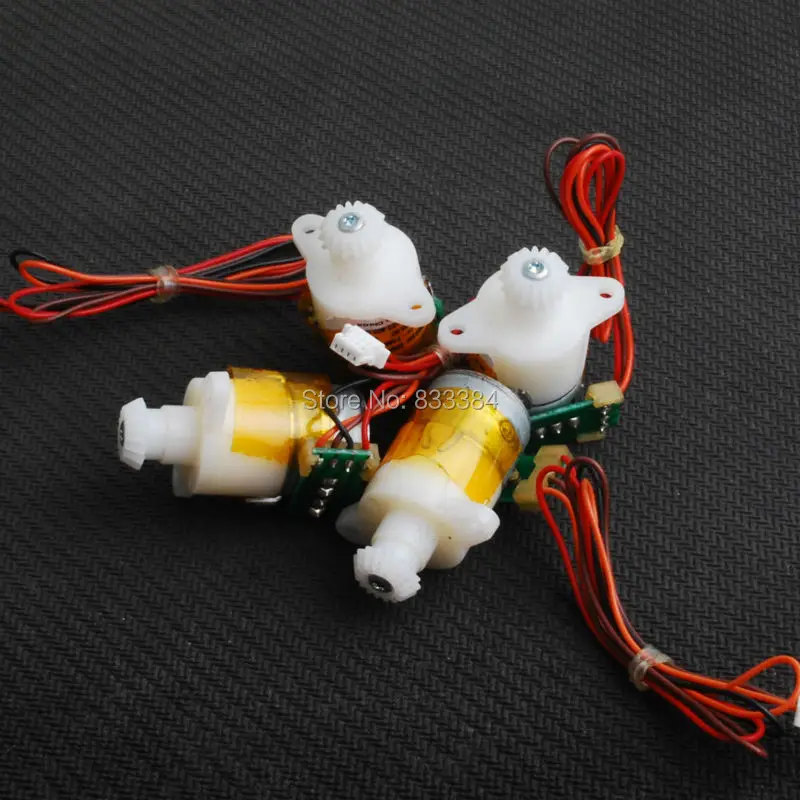 Шаговый двигатель с высоким крутящим моментом 5 в постоянного тока 2 фазы 4