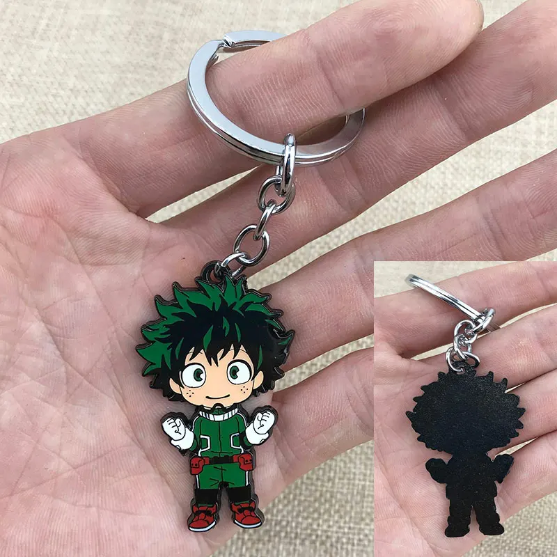 Midoriya Izuku B Аниме My Hero Academy Boku no Hero Academy ремешок на шею для ключей, ID карт, ремешок для мобильного телефона, держатель для бейджа, веревка, брелок - Цвет: Midoriya Izuku B