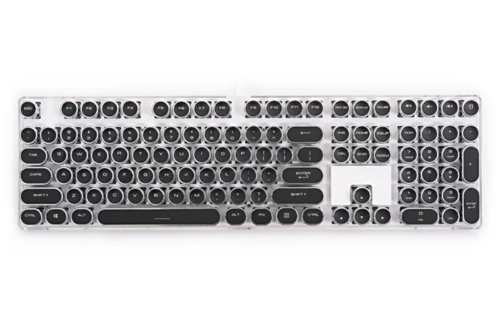 Magicforce Crystal 108 клавиш винтажная пишущая машинка издание USB Проводная Механическая игровая клавиатура с подсветкой, переключатели Cherry