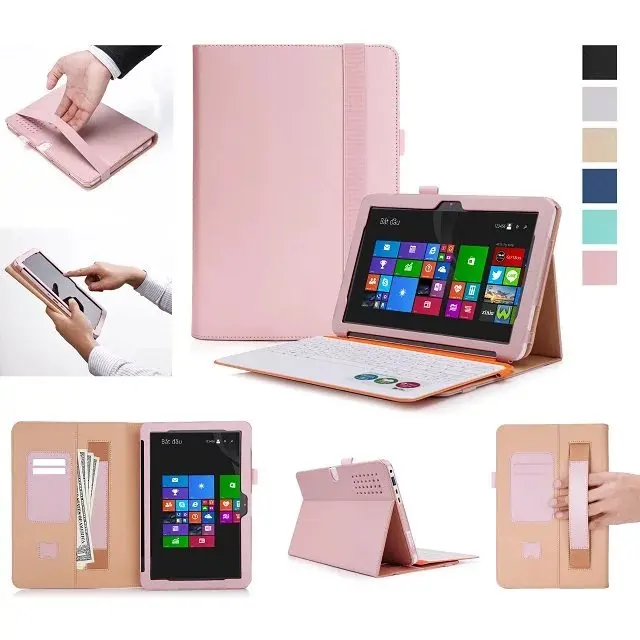 Чехол-подставка для ASUS Transformer Mini T103 10 1 кожаный с ручкой | Компьютеры и офис