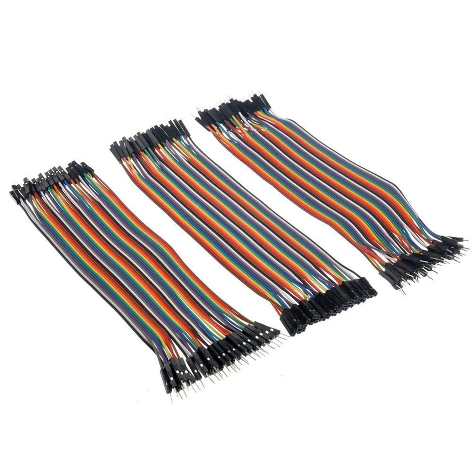 120 шт Dupont линия 15 см папа Женский и Перемычка провода кабель 40 для arduino DIY
