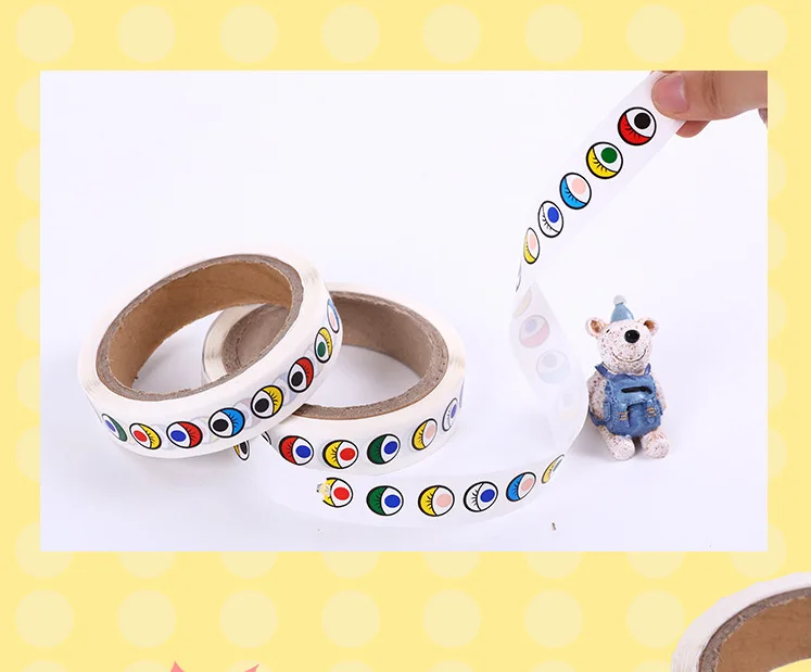 Детские Мультяшные животные глаз нос рот DIY стикер s Развивающие игрушки для детей офисная наклейка на ноутбук День Рождения украшения подарки