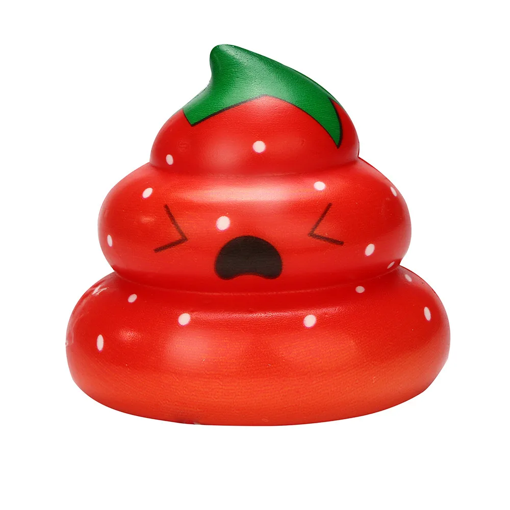 2018 игрушки для детей антистресс сжимаемые мягкие Kawaii Yummy Fruit Poo взрослых медленно