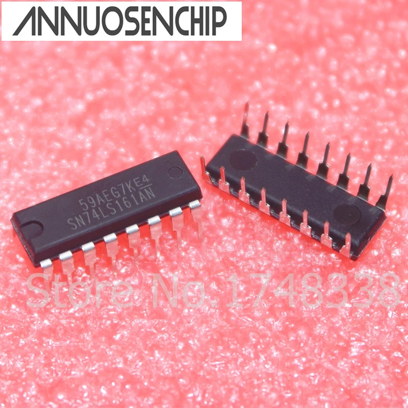 

10 шт. SN74LS161AN 74LS161 SN74LS161N 4-битный счетчик синхронизации 16-DIP новый оригинальный импортный бренд