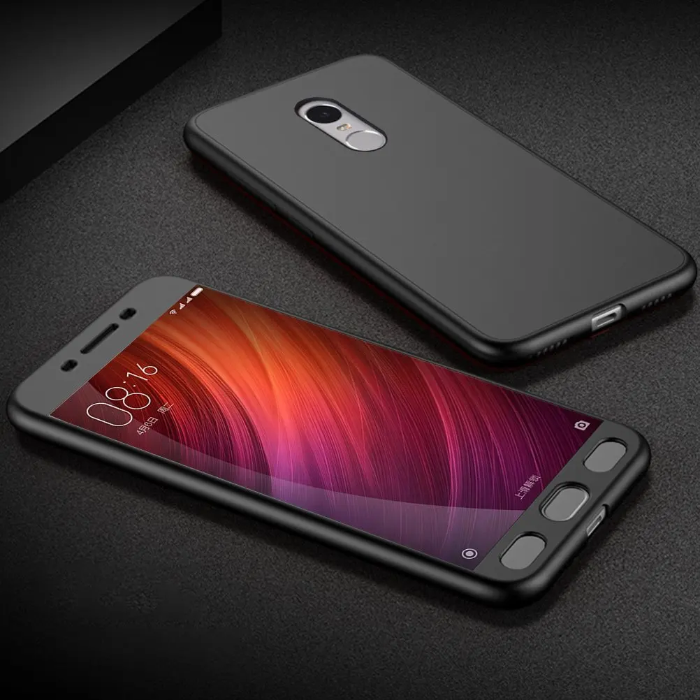 Мягкий силиконовый матовый чехол из ТПУ для Xiaomi mi 8 SE A1 A2 Lite Red mi S2 Note 4 4X5 Plus 6 6A Pro Poco F1 на 360 градусов