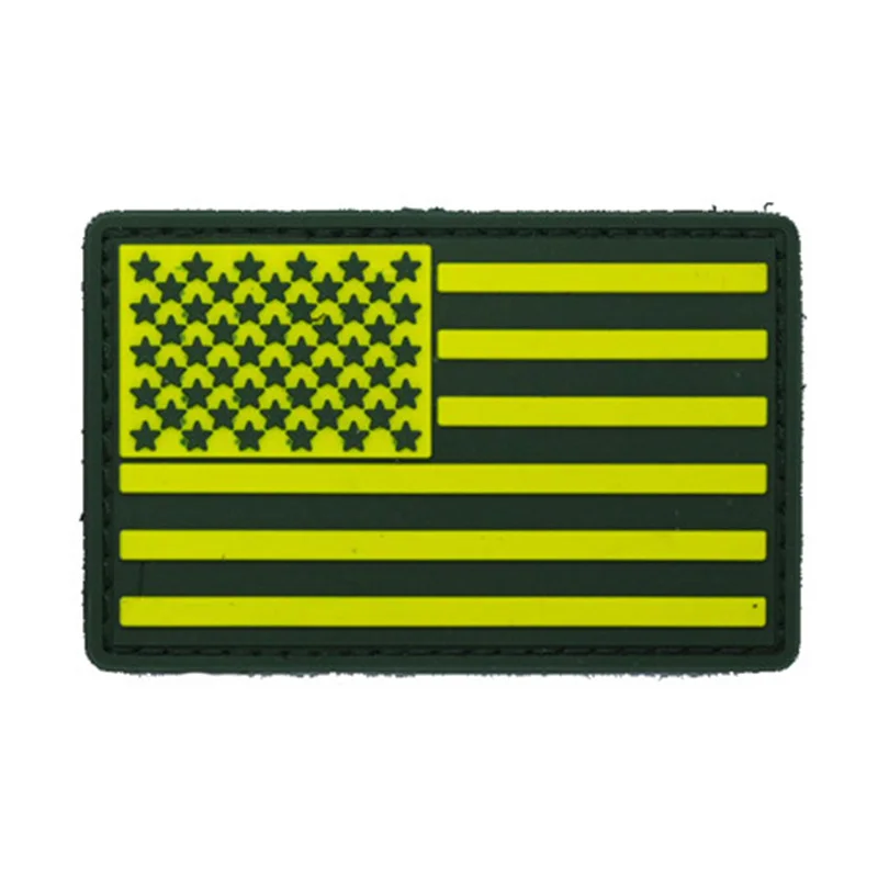 Тактический знак в стиле Morale с накладкой виде флага США бейджи BLACKWATER патч для