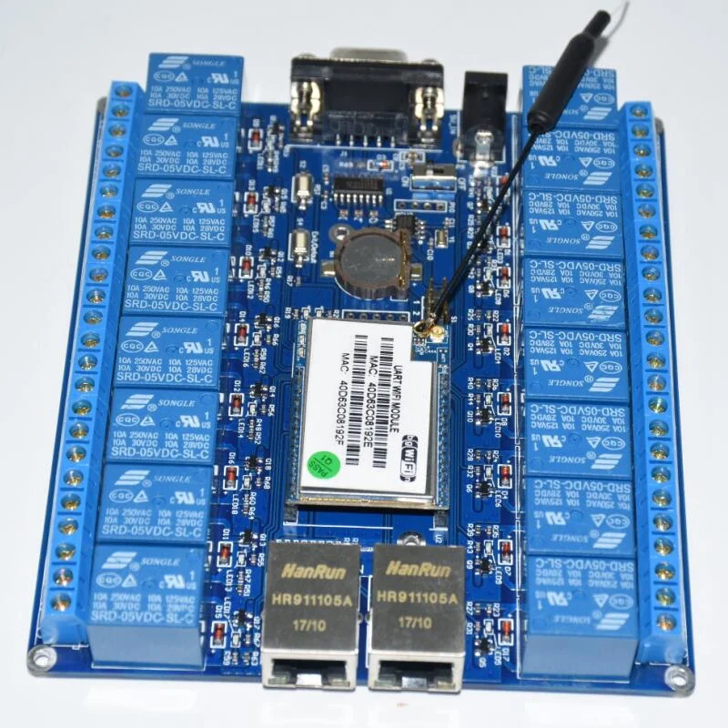 Умный дом автоматизация вещей Интернет Rs232 Rj45 порт Wifi релейный модуль Плата 16