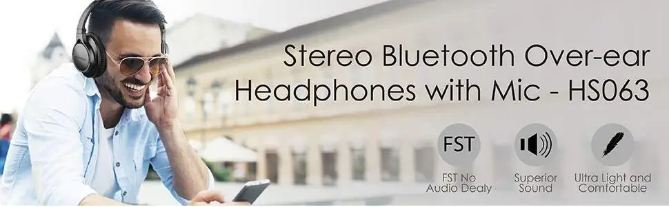 Avantree супер-светильник Bluetooth Накладные наушники с микрофоном, беспроводные/проводные стерео Hi-Fi наушники, быстрый поток с низкой задержкой
