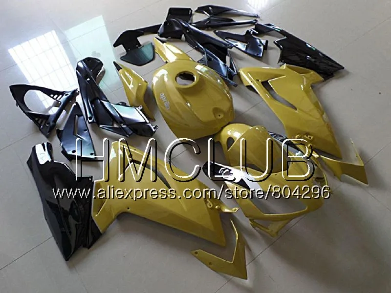 No. 20 Golden Инъекции для Aprilia RS125 06 07 08 09 10 11 RS-125 черного и золотого цвета 119HM17 RSV125 RS4 RS 125 2006 2007 2008 2009 2010 2011 обтекатель - Цвет: No. 20 Golden