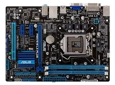 P8B75-M LX PLUS настольная материнская плата B75 розетка LGA 1155 DDR3 16G SATA3 USB3.0 VGA DVI Micro