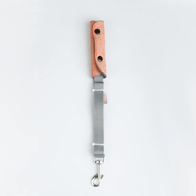 Orange leash Светоотражающий Поводок для собак, не Тянет Поводок для маленьких, средних и больших собак, для тренировок на открытом воздухе, для прогулок, поводок и поводок, набор - Цвет: Orange leash