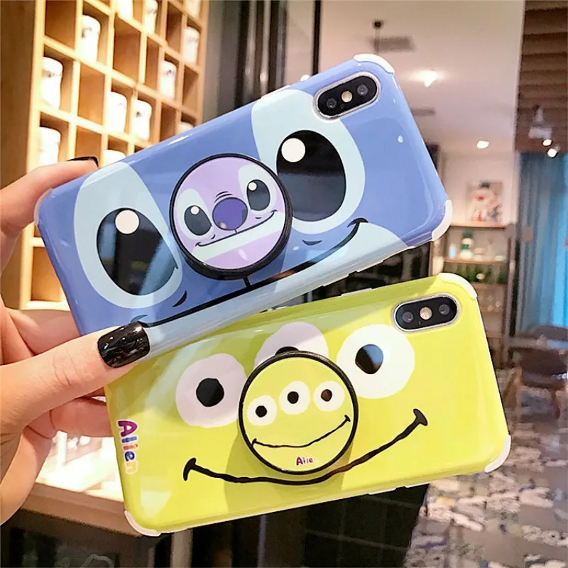 Силиконовый чехол с мультяшным рисунком для iphone 7 милая кукла мягкая задняя