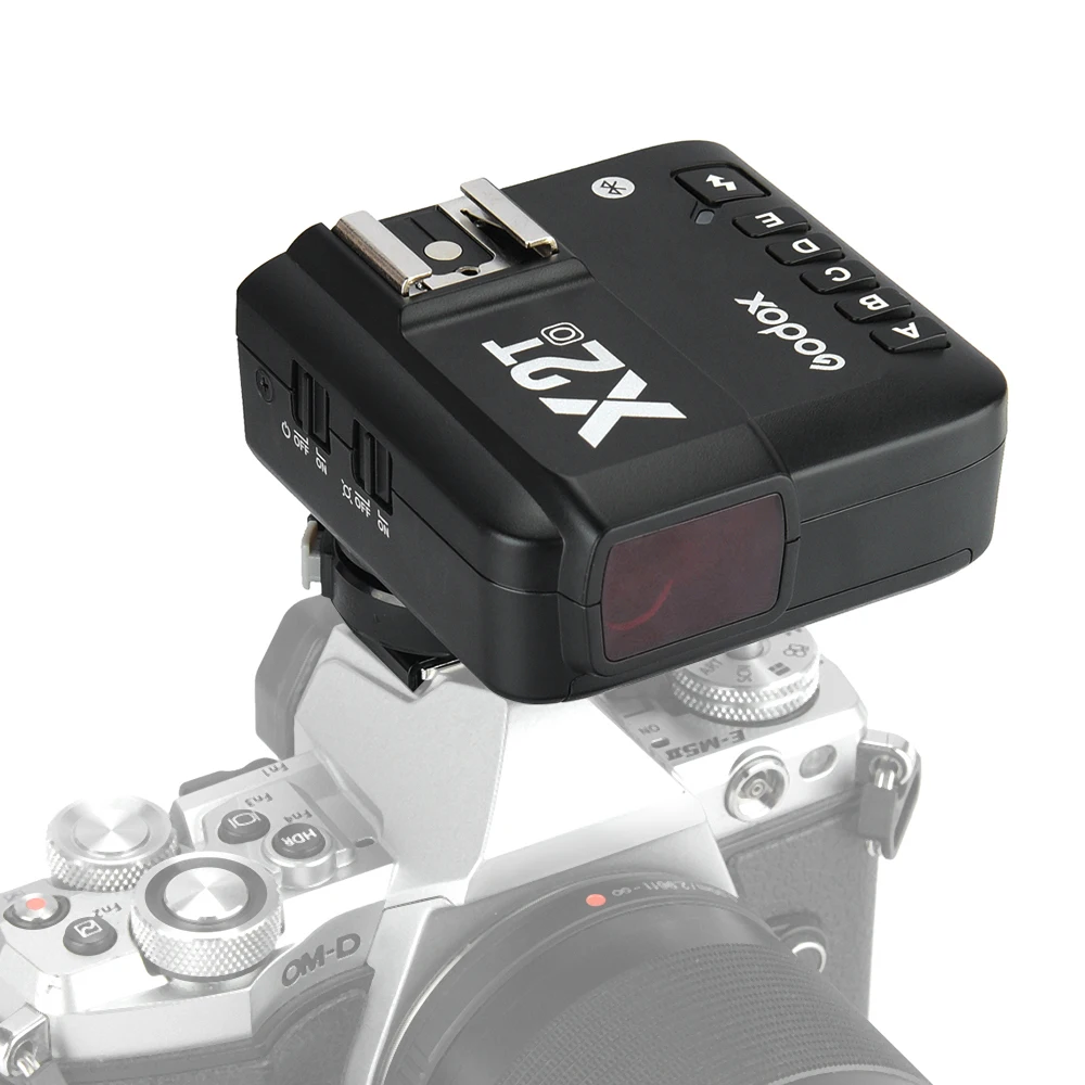 Беспроводной триггер вспышки Godox X2T O TTL 1/8000s HSS 2 4G передатчик для Olympus Panasonic DSLR
