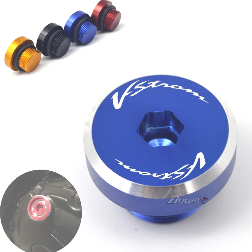 

Для SUZUKI DL650 V-Storm DL1000 650/XT 10000/XT VStorm аксессуары для мотоциклов, крышка маслозаливной горловины, винт, заглушка, болт