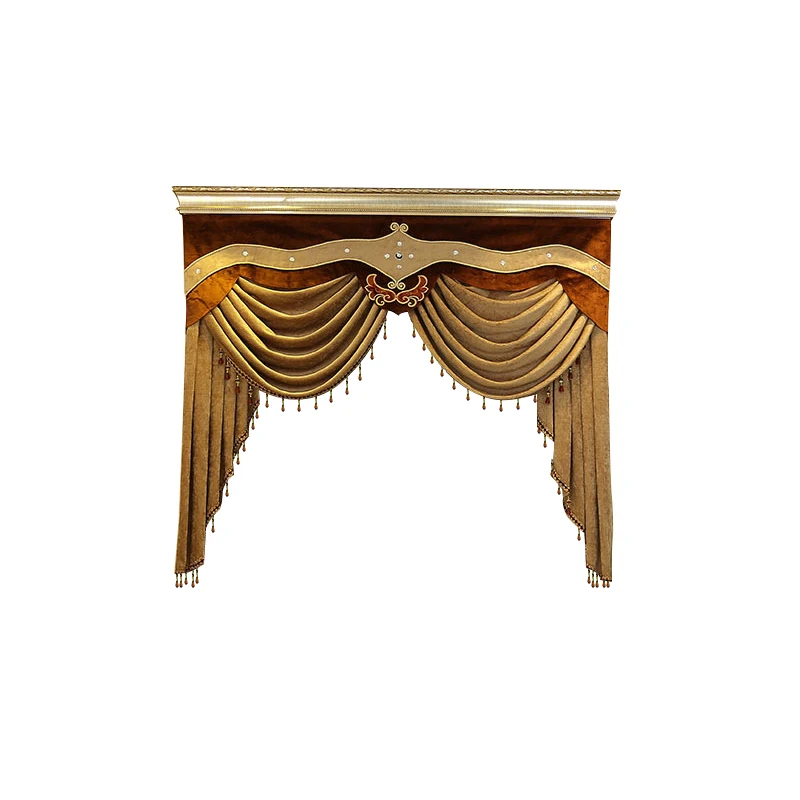Стиль 1-style 8 Pelmet valance Европа Роскошный домашний декор valance шторы s для гостиной окна шторы s для спальни шторы